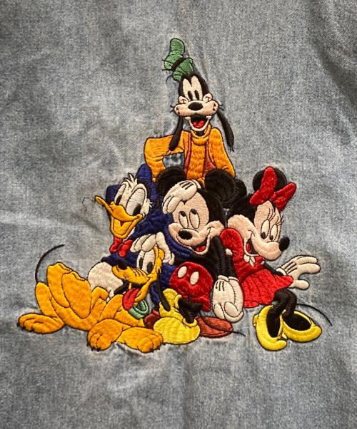 THE Disney Store（ザ ディズニー ストア）THE DISNEY STORE (ザ ディズニー ストア) バック刺繍デニムシャツ インディゴ サイズ:不明の古着・服飾アイテム