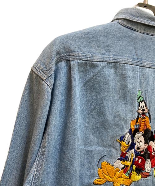THE Disney Store（ザ ディズニー ストア）THE DISNEY STORE (ザ ディズニー ストア) バック刺繍デニムシャツ インディゴ サイズ:不明の古着・服飾アイテム