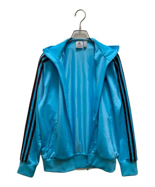 adidas（アディダス）adidas (アディダス) アディカラー クラシック ファイヤーバード ルーズ トラックトップ ブルー サイズ:XSの古着・服飾アイテム