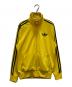 adidas（アディダス）の古着「アディカラー クラシック ファイヤーバード ルーズ トラックトップ」｜イエロー
