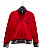 adidasアディダス）の古着「ニューモントリオール ジャージ トラックジャケット」｜レッド×ネイビー