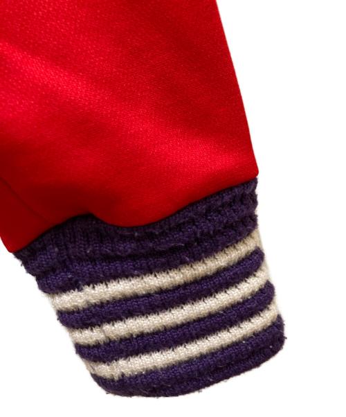 adidas（アディダス）adidas (アディダス) ニューモントリオール ジャージ トラックジャケット レッド×ネイビー サイズ:Lの古着・服飾アイテム