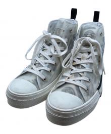 Dior×Daniel Arsham（ディオール×ダニエル・アルシャム）の古着「コラボハイカットスニーカー」｜グレー