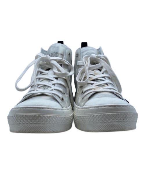 Dior（ディオール）Dior (ディオール) Daniel Arsham (ダニエル・アルシャム) コラボハイカットスニーカー グレー サイズ:42の古着・服飾アイテム