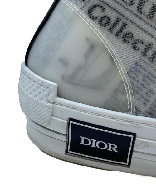 Dior（ディオール）Dior (ディオール) Daniel Arsham (ダニエル・アルシャム) コラボハイカットスニーカー グレー サイズ:42の古着・服飾アイテム