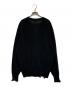 LOEFF (ロエフ) LFU W 5GG DMG POニットカーディガン ブラック サイズ:2：8000円