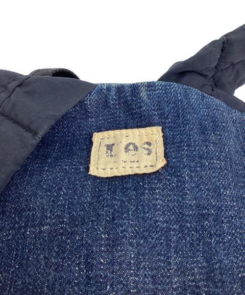 Ues（ウエス）Ues (ウエス) モーターサイクルパッチデニムリュック インディゴの古着・服飾アイテム