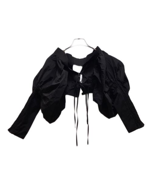 Ameri（アメリ）AMERI (アメリ) ボリュームスリーブボレロ ブラック サイズ:Freeの古着・服飾アイテム