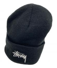 stussy（ステューシー）の古着「ニット帽」｜ブラック