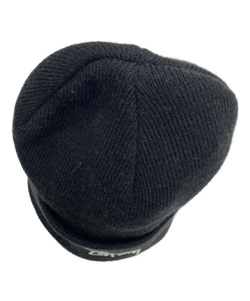 stussy（ステューシー）stussy (ステューシー) ニット帽 ブラックの古着・服飾アイテム