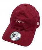 New Era×Yohji Yamamoto pour hommeニューエラ×ヨウジヤマモト プールオム）の古着「キャップ」｜ボルドー