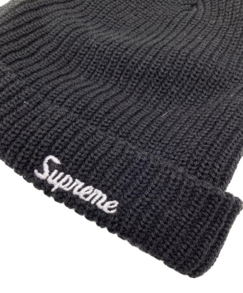 SUPREME（シュプリーム）Supreme (シュプリーム) タッセルビーニー ブラックの古着・服飾アイテム