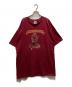 wild oats（ワイルド オーツ）の古着「プリントTシャツ」｜レッド