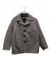 Schott（ショット）の古着「シングルPコート」｜ホワイト×ブラック