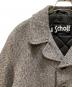 中古・古着 Schott (ショット) シングルPコート ホワイト×ブラック サイズ:m：7000円