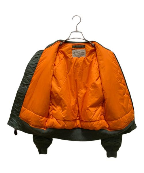 AVIREX（アヴィレックス）AVIREX (アヴィレックス) フrタイングタイガー MA-1ジャケット オリーブ サイズ:mの古着・服飾アイテム