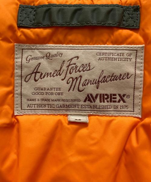 AVIREX（アヴィレックス）AVIREX (アヴィレックス) フrタイングタイガー MA-1ジャケット オリーブ サイズ:mの古着・服飾アイテム