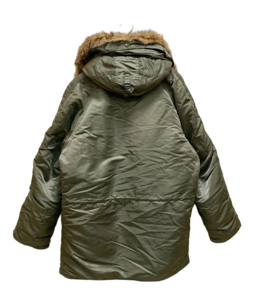 ALPHA（アルファ）ALPHA (アルファ) N-3B フライトジャケット グリーン サイズ:Lの古着・服飾アイテム