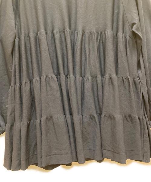 ADORE（アドーア）ADORE (アドーア) ティアードハイゲージニット ブラック サイズ:38の古着・服飾アイテム