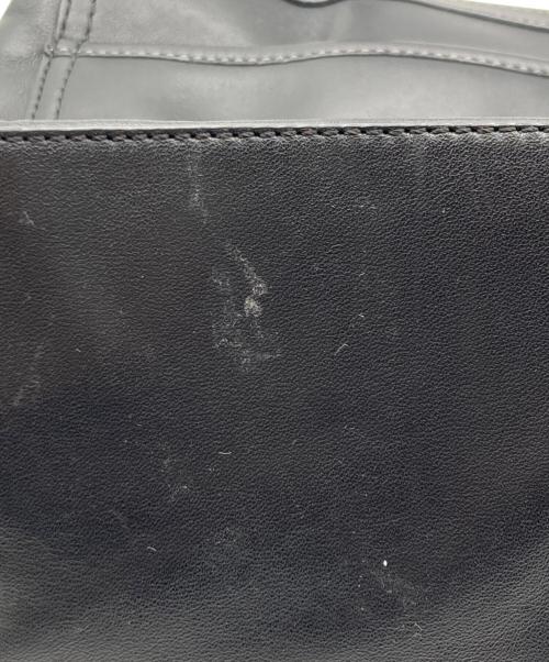 COACH（コーチ）COACH (コーチ) レザートートバッグ ブラックの古着・服飾アイテム