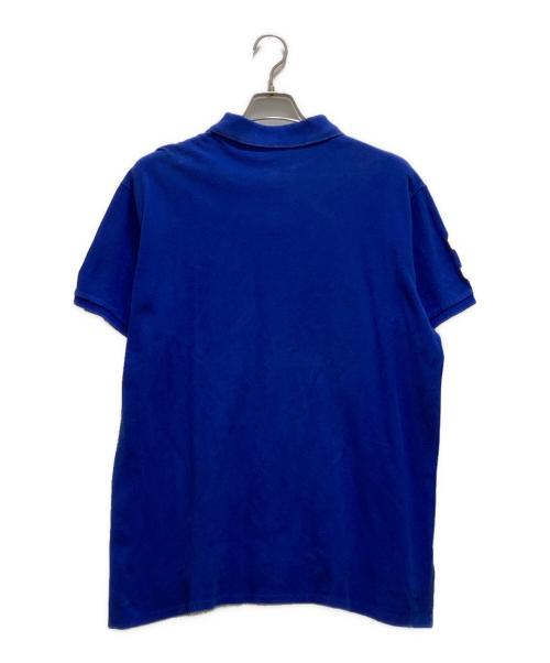 POLO RALPH LAUREN（ポロ・ラルフローレン）POLO RALPH LAUREN (ポロ・ラルフローレン) 90sビッグポニーポロシャツ ブルー サイズ:XLの古着・服飾アイテム