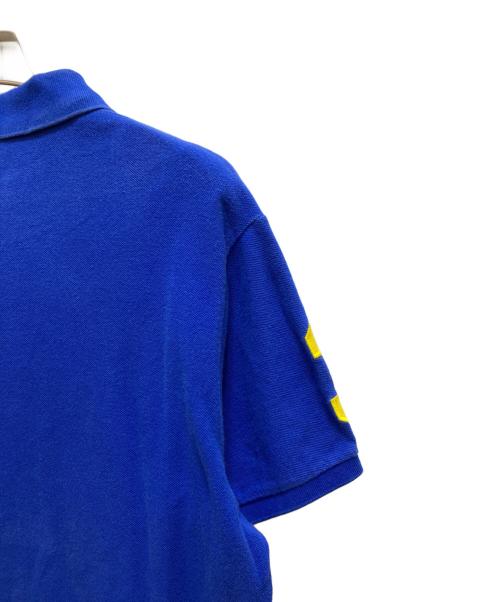POLO RALPH LAUREN（ポロ・ラルフローレン）POLO RALPH LAUREN (ポロ・ラルフローレン) 90sビッグポニーポロシャツ ブルー サイズ:XLの古着・服飾アイテム