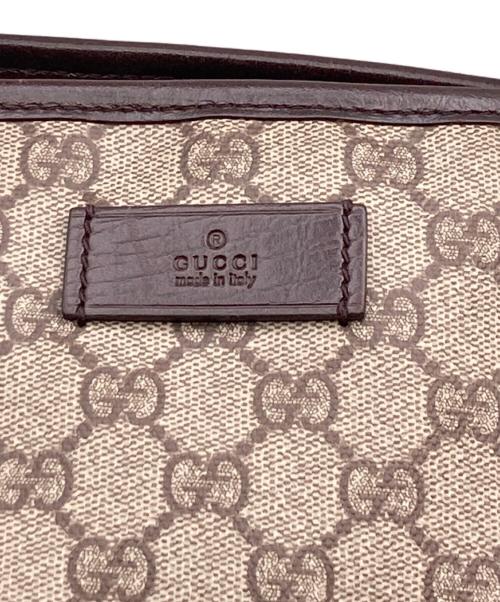 GUCCI（グッチ）GUCCI (グッチ) GGスプリームプラス トートバッグ ブラウンの古着・服飾アイテム