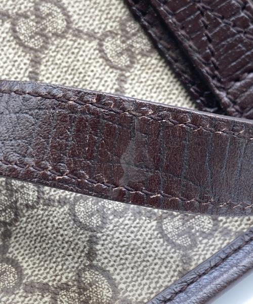 GUCCI（グッチ）GUCCI (グッチ) GGスプリームプラス トートバッグ ブラウンの古着・服飾アイテム