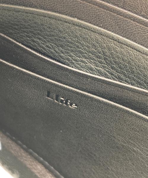 Llife（ライフ）Llife (ライフ) ネックホルダー付L字ファスナー財布 ブラックの古着・服飾アイテム