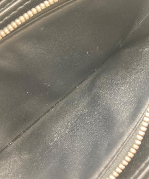 ノーブランド（ノーブランド）ノーブランド (ノーブランド) レザー長財布 ブラックの古着・服飾アイテム