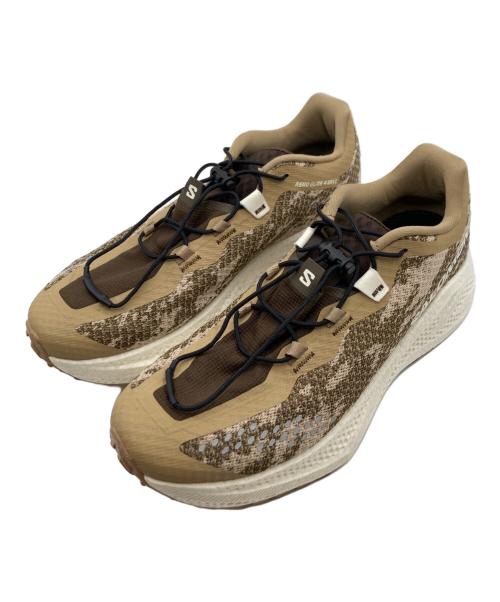 SALOMON（サロモン）SALOMON (サロモン) AERO GLIDE 4 GRVL ベージュ サイズ:27の古着・服飾アイテム