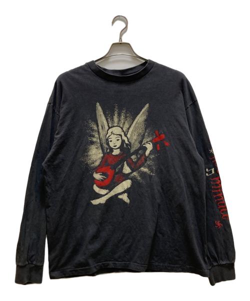 giant（ジャイアント）GIANT (ジャイアント) ヴィンテージロングスリーブカットソー ブラック サイズ:XLの古着・服飾アイテム