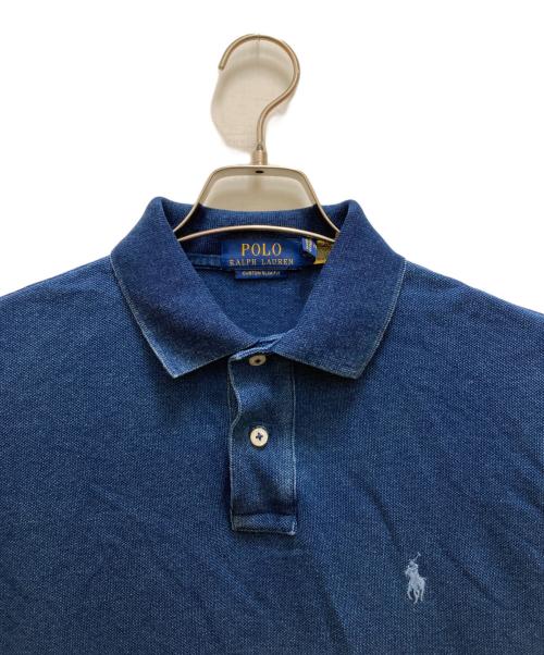 POLO RALPH LAUREN（ポロ・ラルフローレン）POLO RALPH LAUREN (ポロ・ラルフローレン) ポロシャツ インディゴ サイズ:Mの古着・服飾アイテム