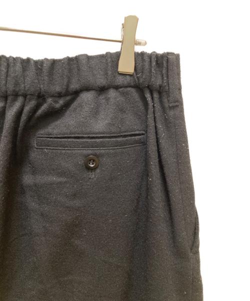COMME des GARCONS JUNYA WATANABE MAN（コム デ ギャルソン ジュンヤ ワタナベ マン）COMME des GARCONS JUNYA WATANABE MAN (コム デ ギャルソン ジュンヤ ワタナベ マン) 2タックウールワイドパンツ ブラック サイズ:XLの古着・服飾アイテム