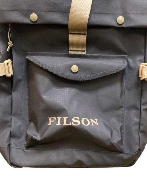 FILSON（フィルソン）FILSON (フィルソン) オールウェザーロールトップバックパック ブラックの古着・服飾アイテム