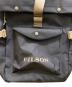 FILSON (フィルソン) オールウェザーロールトップバックパック ブラック：14000円