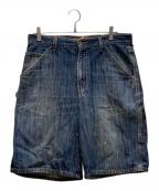 Levi's SILVER TABリーバイス シルバータブ）の古着「バギーカーペンターデニムハーフパンツ」｜インディゴ
