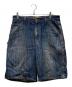 LEVI'S SILVER TAB（リーバイス シルバータブ）の古着「バギーカーペンターデニムハーフパンツ」｜インディゴ