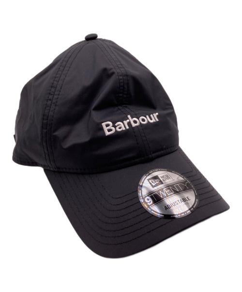 Barbour（バブアー）Barbour (バブアー) New Era (ニューエラ) コラボナイロンキャップ ブラック サイズ:MLの古着・服飾アイテム