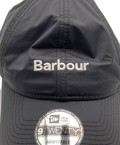 Barbour（バブアー）Barbour (バブアー) New Era (ニューエラ) コラボナイロンキャップ ブラック サイズ:MLの古着・服飾アイテム
