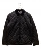 Barbourバブアー）の古着「ヘロンキルティングジャケット」｜ブラック