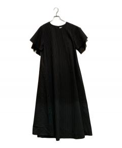 中古・古着通販】Ameri (アメリ) FLUFFY MACARON DRESS ブラック