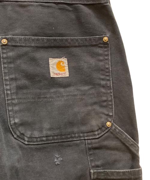 CarHartt（カーハート）CarHartt (カーハート) ブラックダブルニーパンツ ブラック サイズ:W31×L30の古着・服飾アイテム