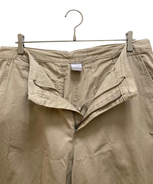NIKE（ナイキ）NIKE (ナイキ) オールドハーフチノパンツ ベージュ サイズ:XLの古着・服飾アイテム