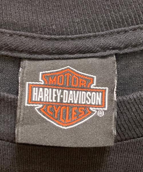 HARLEY-DAVIDSON（ハーレーダビッドソン）HARLEY-DAVIDSON (ハーレーダビッドソン) 両面プリントTシャツ ブラック サイズ:2XLの古着・服飾アイテム