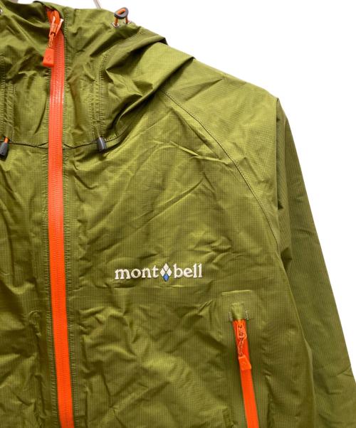 mont-bell（モンベル）mont-bell (モンベル) ストームクルーザー ジャケット グリーン×オレンジ サイズ:Mの古着・服飾アイテム