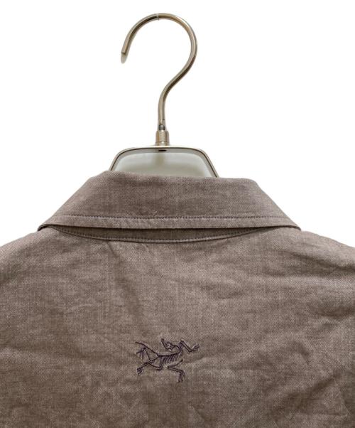 ARC'TERYX（アークテリクス）ARC'TERYX (アークテリクス) 半袖シャツ ブラウン サイズ:Lの古着・服飾アイテム
