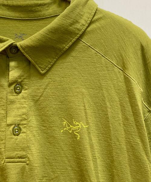 ARC'TERYX（アークテリクス）ARC'TERYX (アークテリクス) ペリオン ポロシャツ グリーン サイズ:Lの古着・服飾アイテム