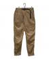 GRAMICCI（グラミチ）の古着「PACKABLE TRUCK PANTS」｜ブラウン