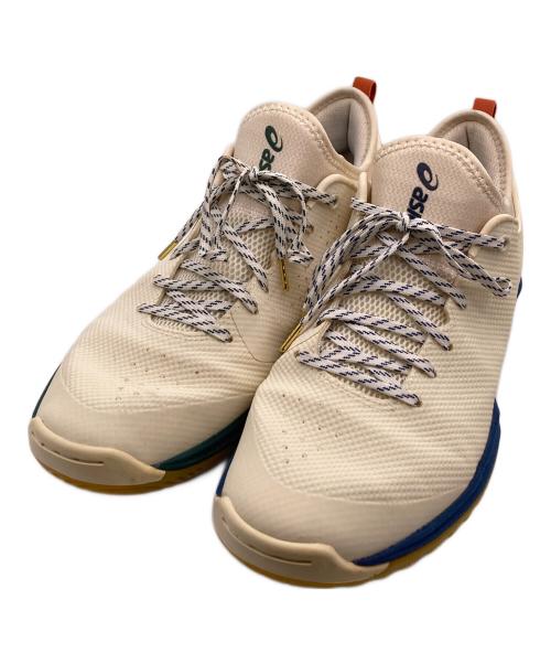 asics（アシックス）asics (アシックス) ballaholic (ボーラホリック) ローカットスニーカー ベージュ サイズ:26.5の古着・服飾アイテム